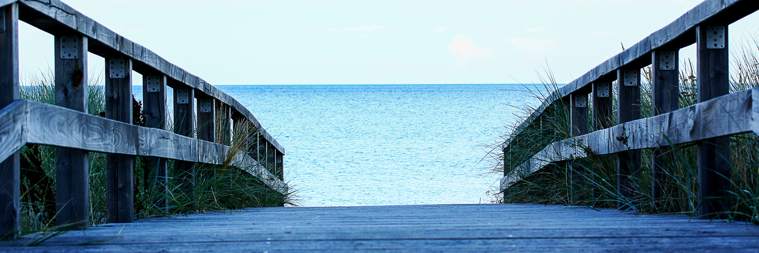 Blick auf die Ostsee