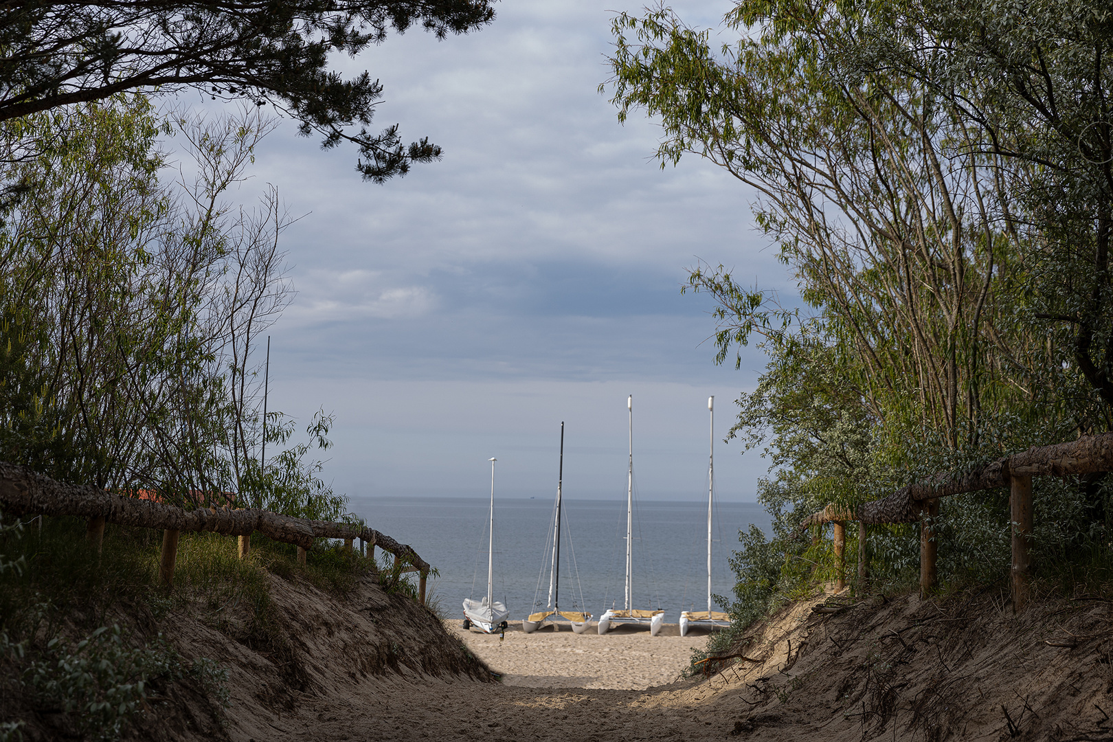 Blick auf die Ostsee