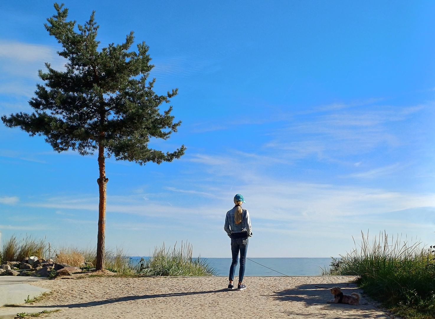 Blick auf die Ostsee