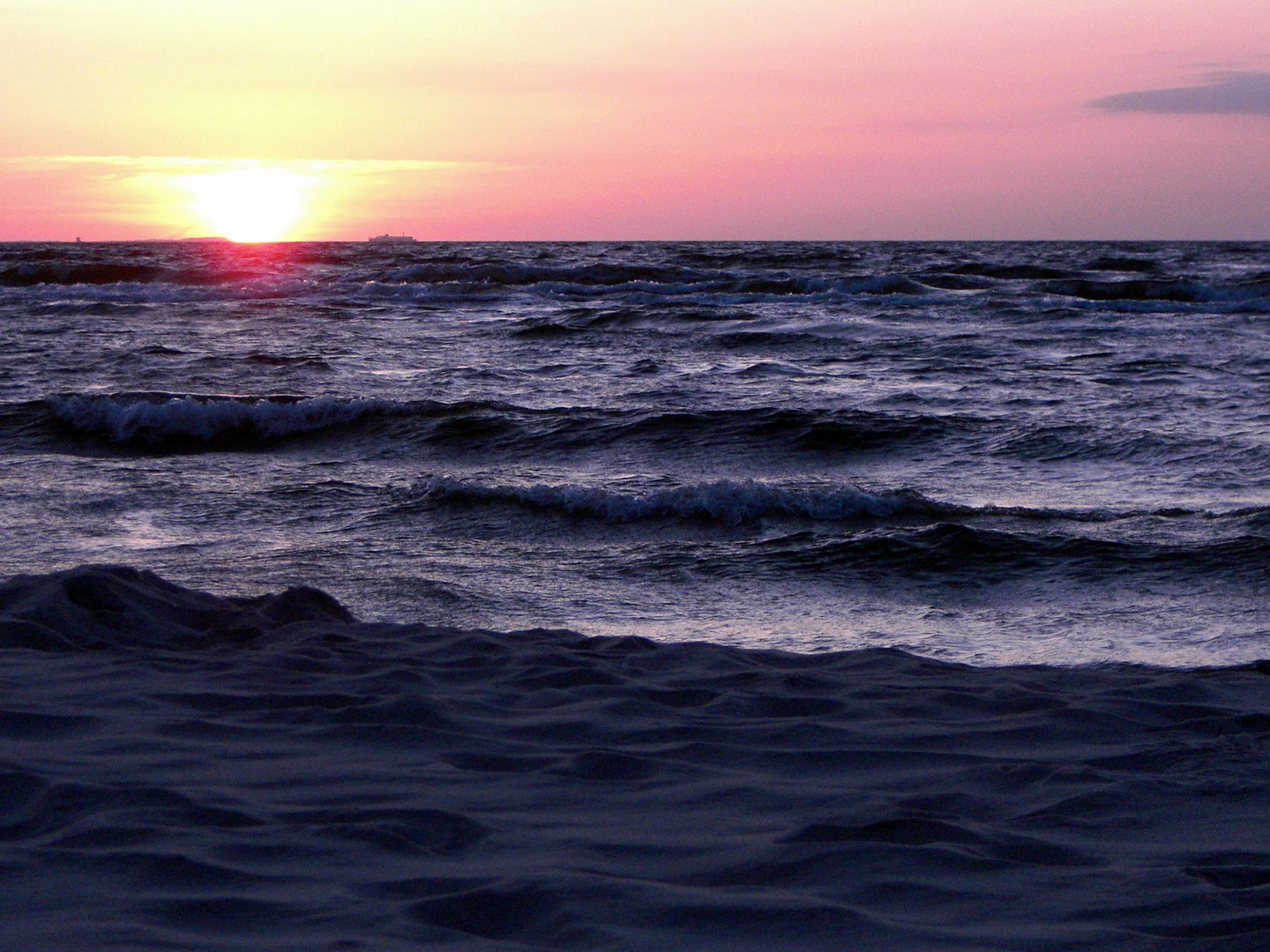 Blick auf die Ostsee