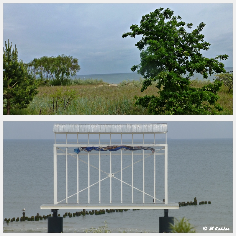 Blick auf die Ostsee