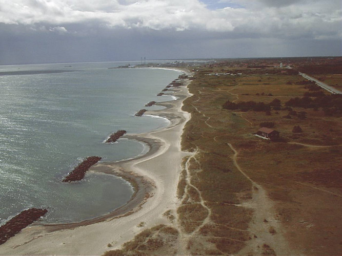 Blick auf die Ostsee in Skagen