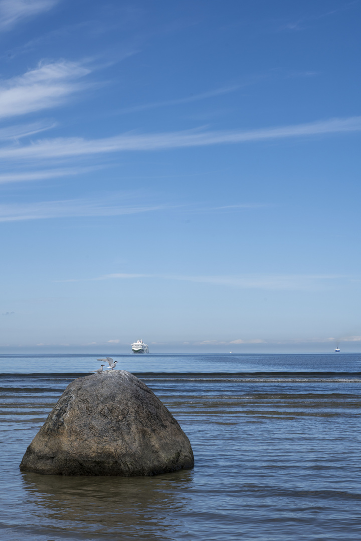 Blick auf die Ostsee in Tallinn