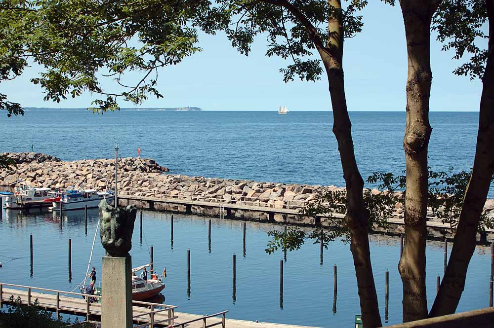 Blick auf die Ostsee von Lohme