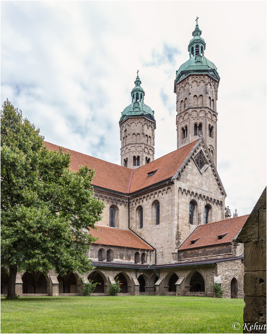Blick auf die Osttürme - Dom St. Peter und St. Paul Naumburg
