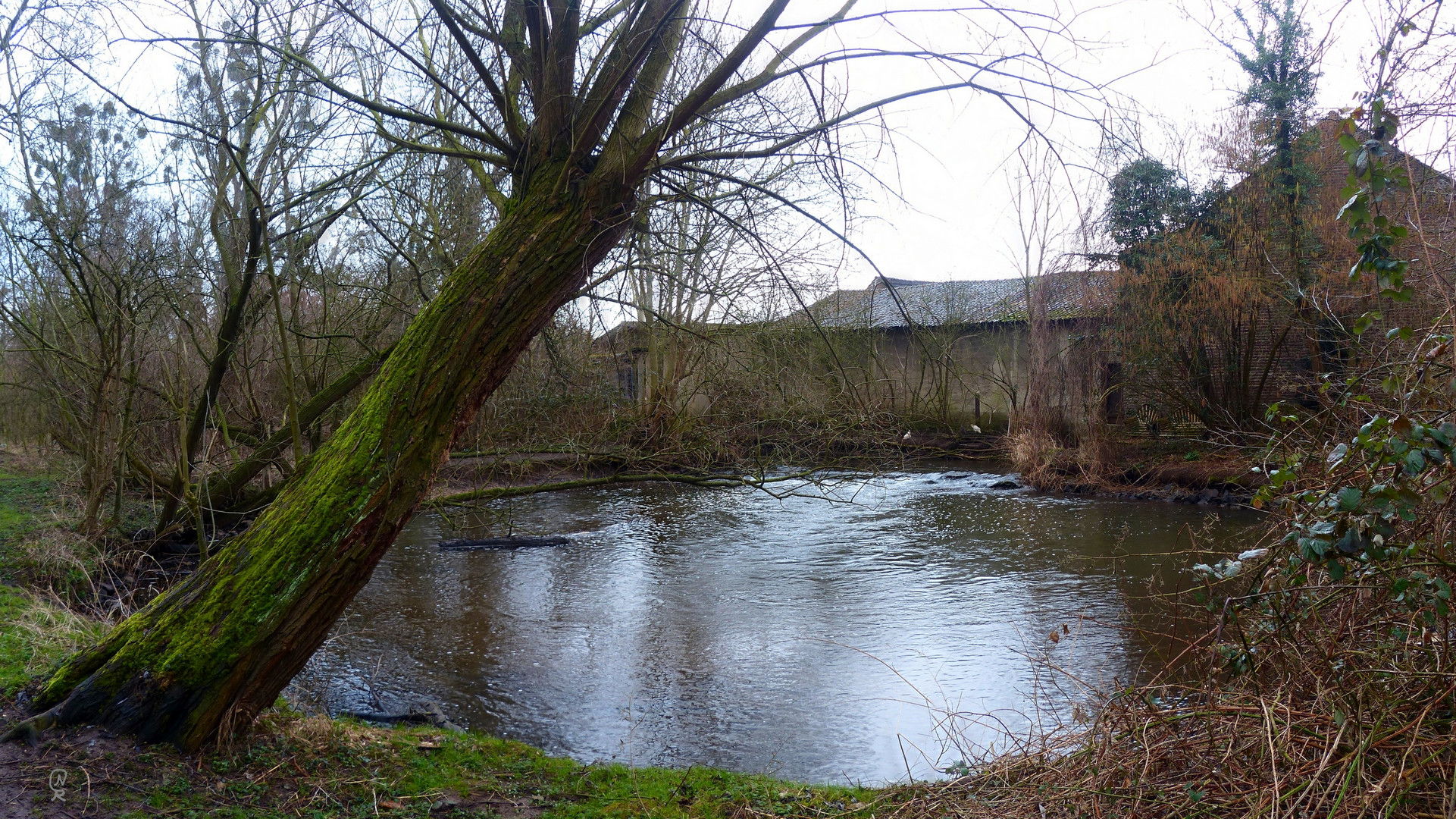 Blick auf die Paffendorfer Mühle