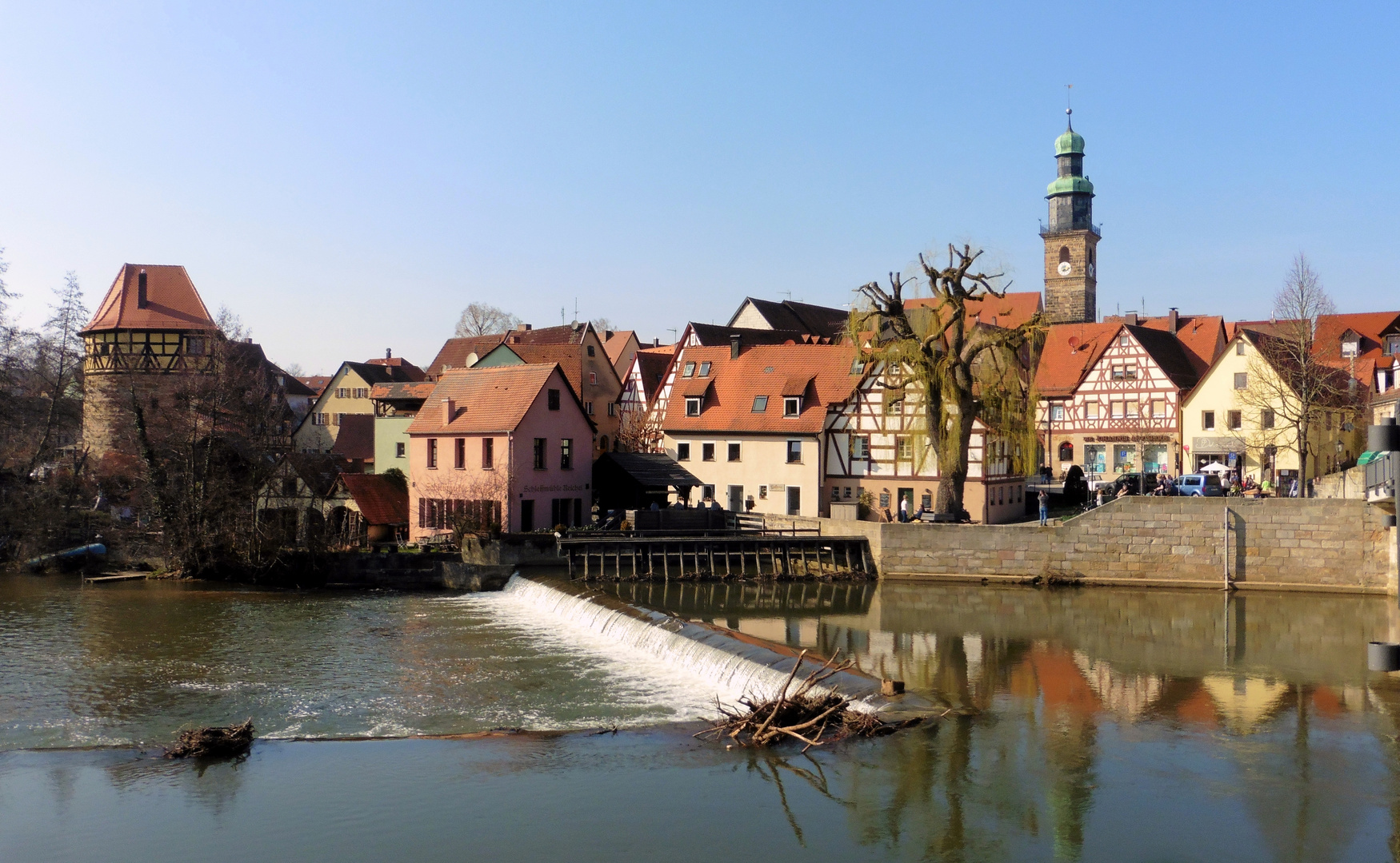 Blick auf die Pegnitz