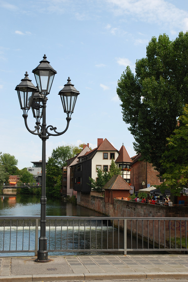 Blick auf die Pegnitz