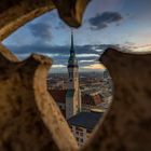 Blick auf die Peterskirche