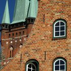 Blick auf die Petrikirche, Lübeck