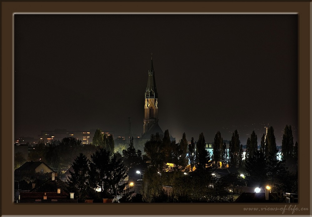 Blick auf die Pfarre St. Leopold