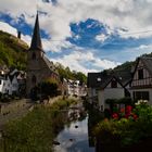 Blick auf die Pfarrkirche Heiligiste Dreifaltigkeit