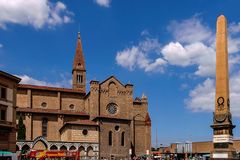 Blick auf die Piazza dell' Unità Italiana