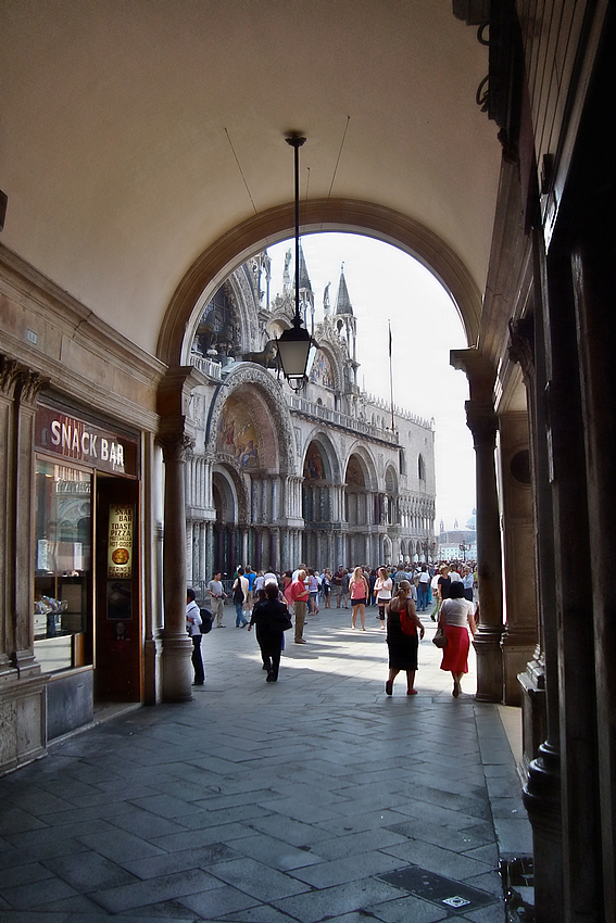 Blick auf die Piazza San Marco