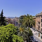 Blick auf die Plaça de la Reina