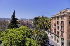 Blick auf die Plaça de la Reina