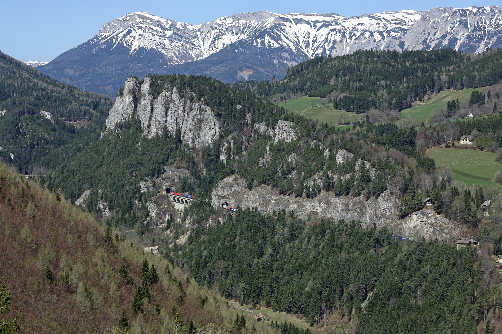 'Blick auf die Polleroswand'