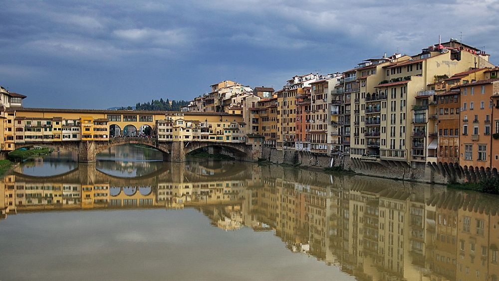 Blick auf die Ponte Vecchio