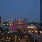 Blick auf die Präsidentenauffahrt im Emirates Palace in Abu Dhabi