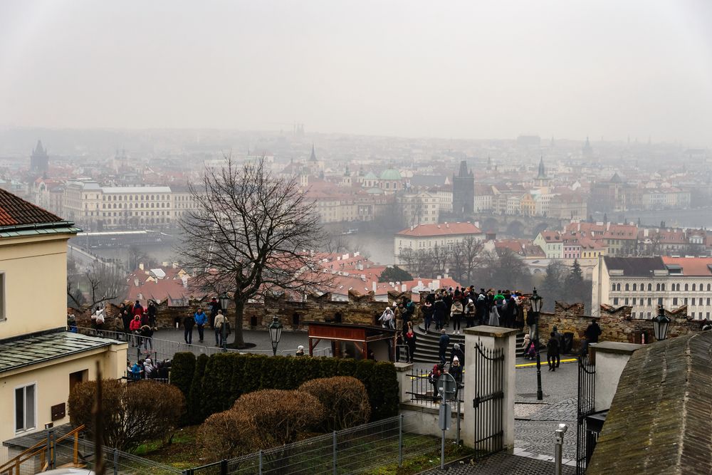 Blick auf die Prager Altstadt