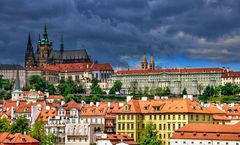 Blick auf die Prager Burg...