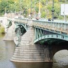 Blick auf die Prager Czechbrücke