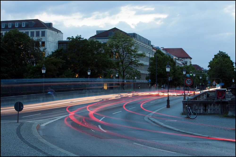 Blick auf die Prinzregentenstraße 3