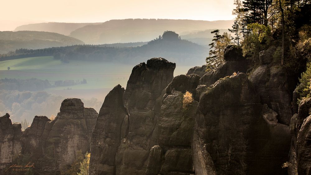 Blick auf die Rauschentürme