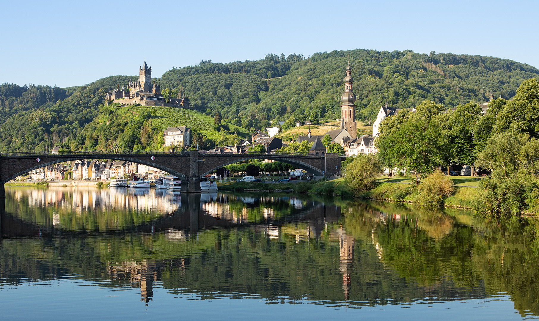 Blick auf die Reichsburg