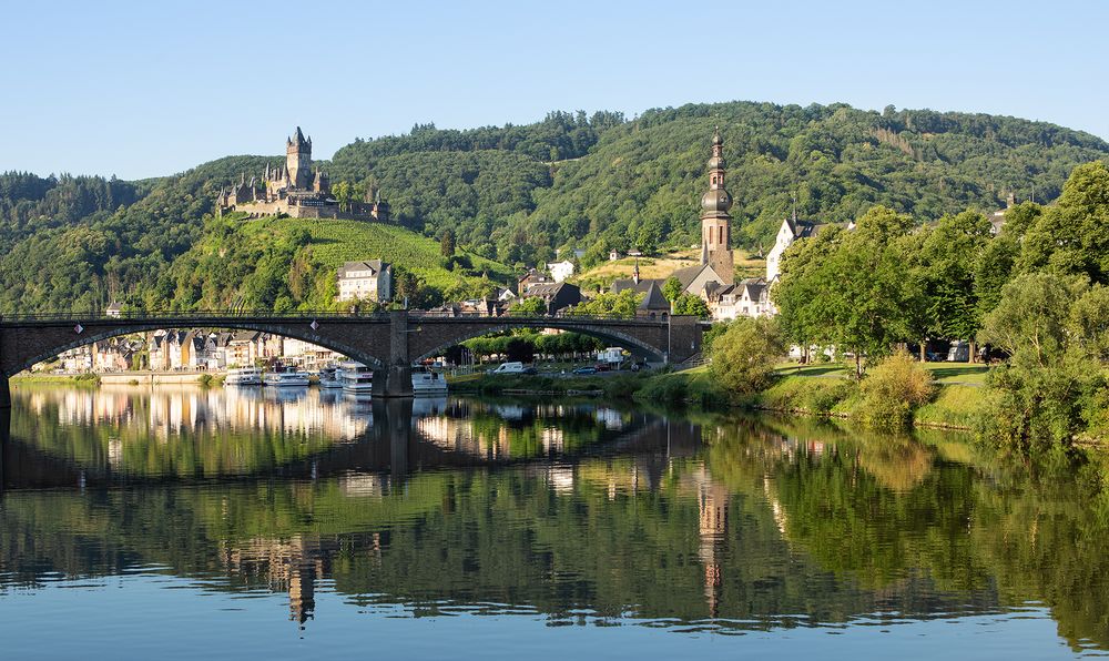 Blick auf die Reichsburg Foto & Bild deutschland, europe, rheinland