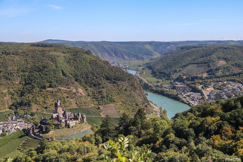 Blick auf die Reichsburg zu Cochem