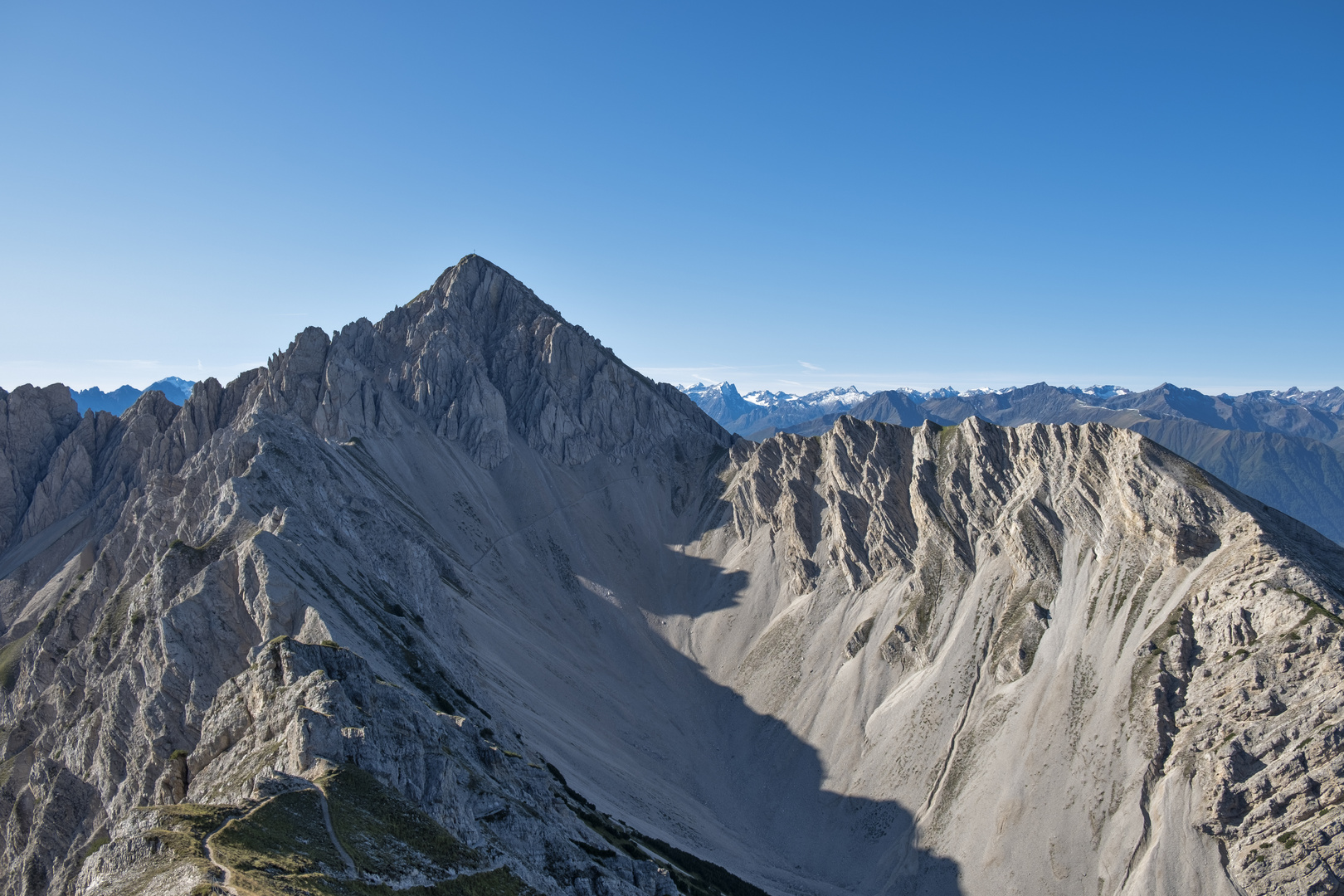 Blick auf die Reitherspitze