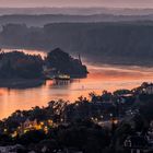 Blick auf die Rheinfähre in Nierstein