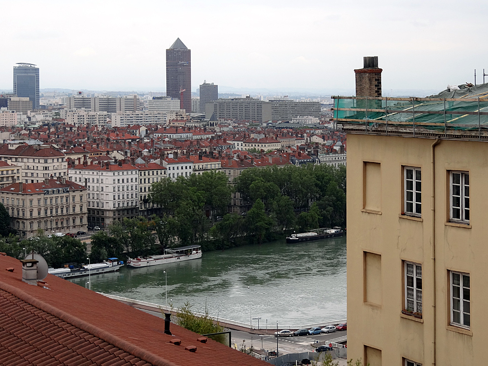 Blick auf die Rhône