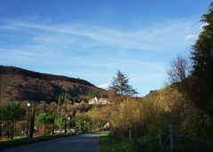 Blick auf die Römerberg-Klinik in Badenweiler Südschwarzwald