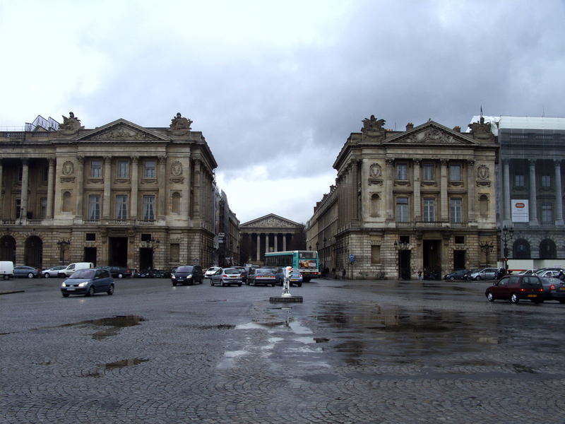 Blick auf die Rue Royale