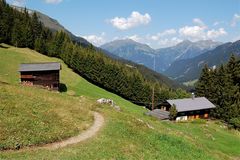 Blick auf die Rütialpe