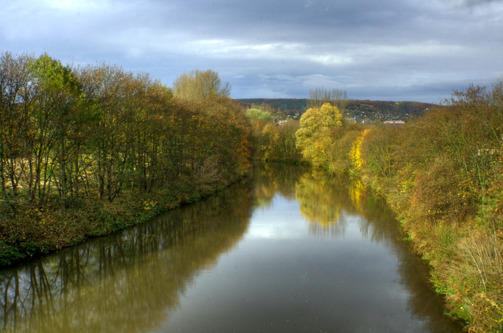 Blick auf die Saale