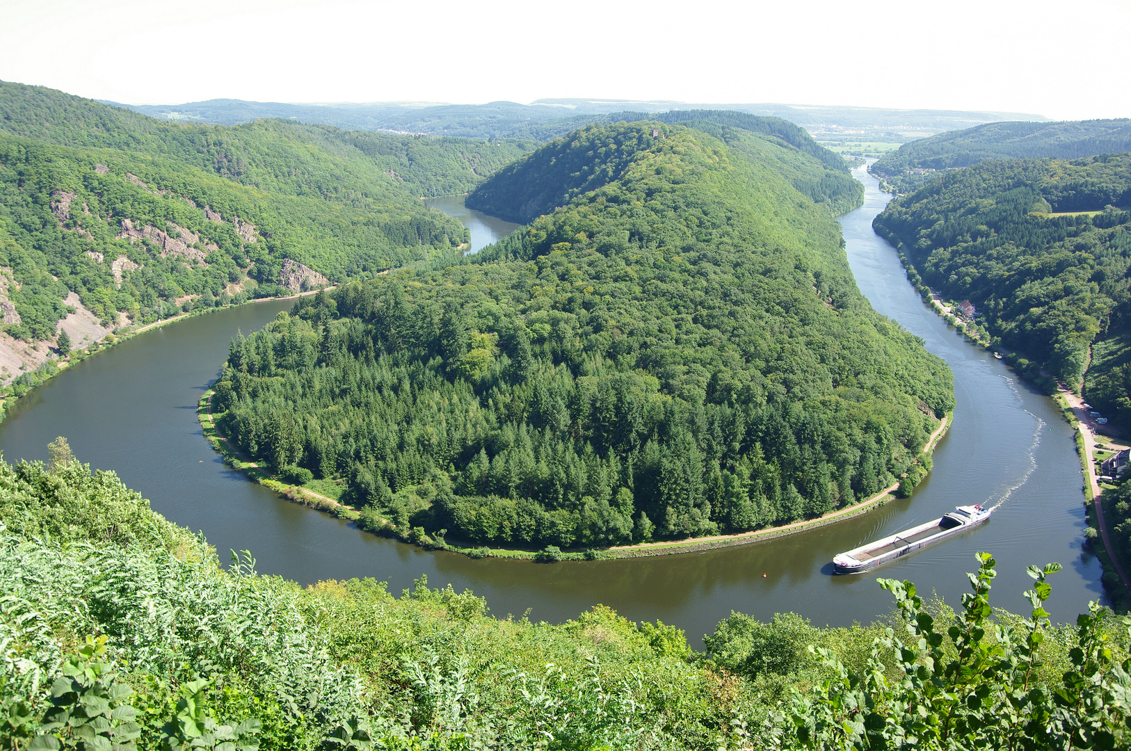 Blick auf die Saarschleife