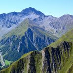 Blick auf die Samnauner Bergwelt aus dem Twinliner