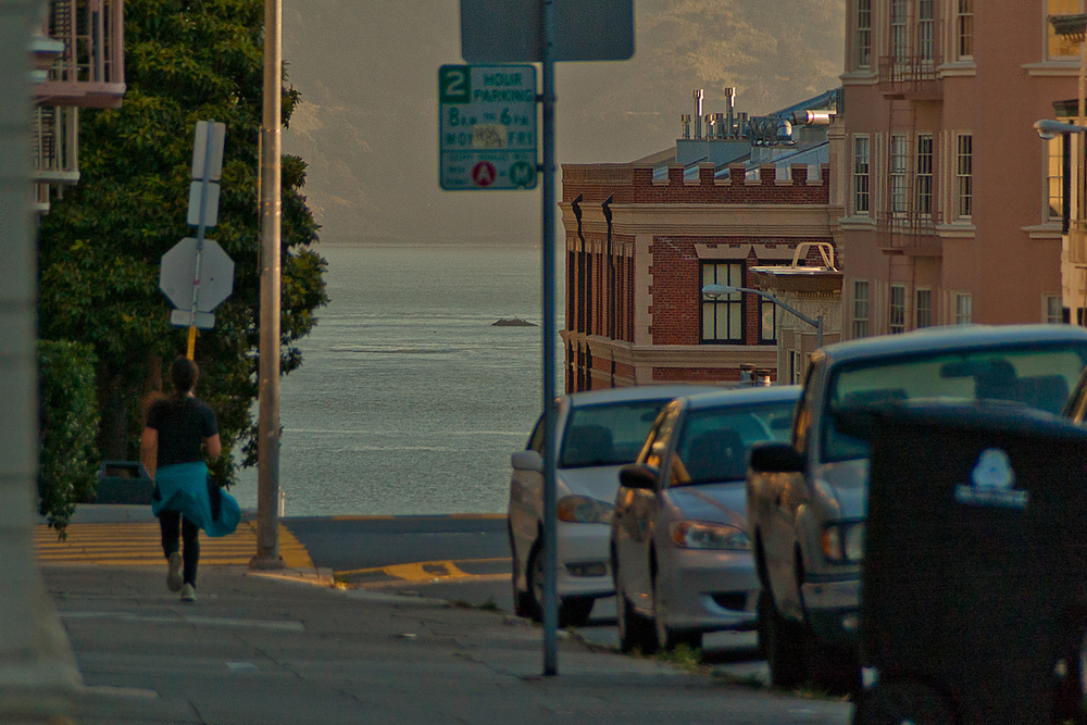 Blick auf die San Francisco Bay