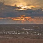 Blick auf die Sandbank am Neujahr