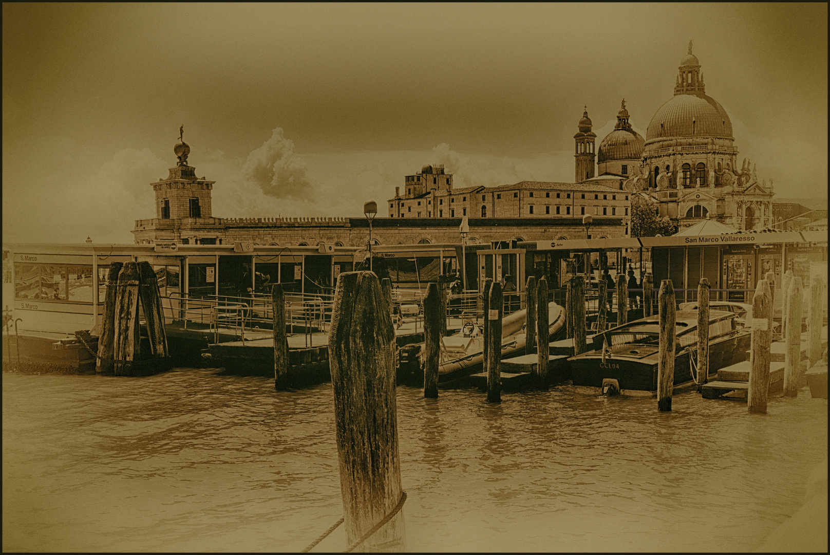 Blick auf die Santa Maria della Salute