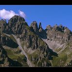 Blick auf die Schlicker Seespitze....