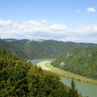 Blick auf die Schlögener Schlinge von der Ruine Haichenbach