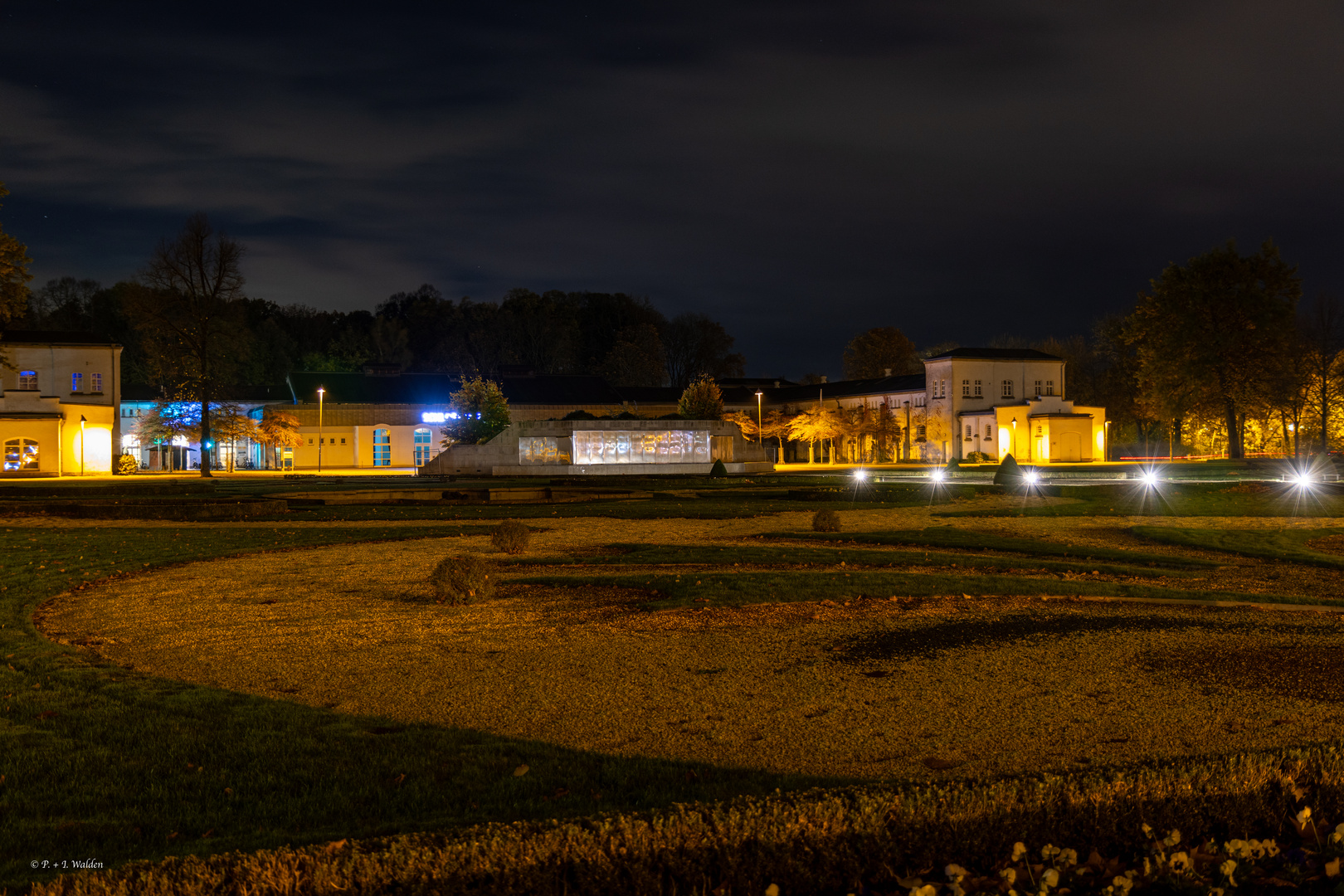 Blick auf die Schlosshalle