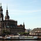 Blick auf die Schloßkirche Dresden