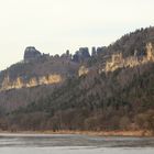 Blick auf die Schrammsteine