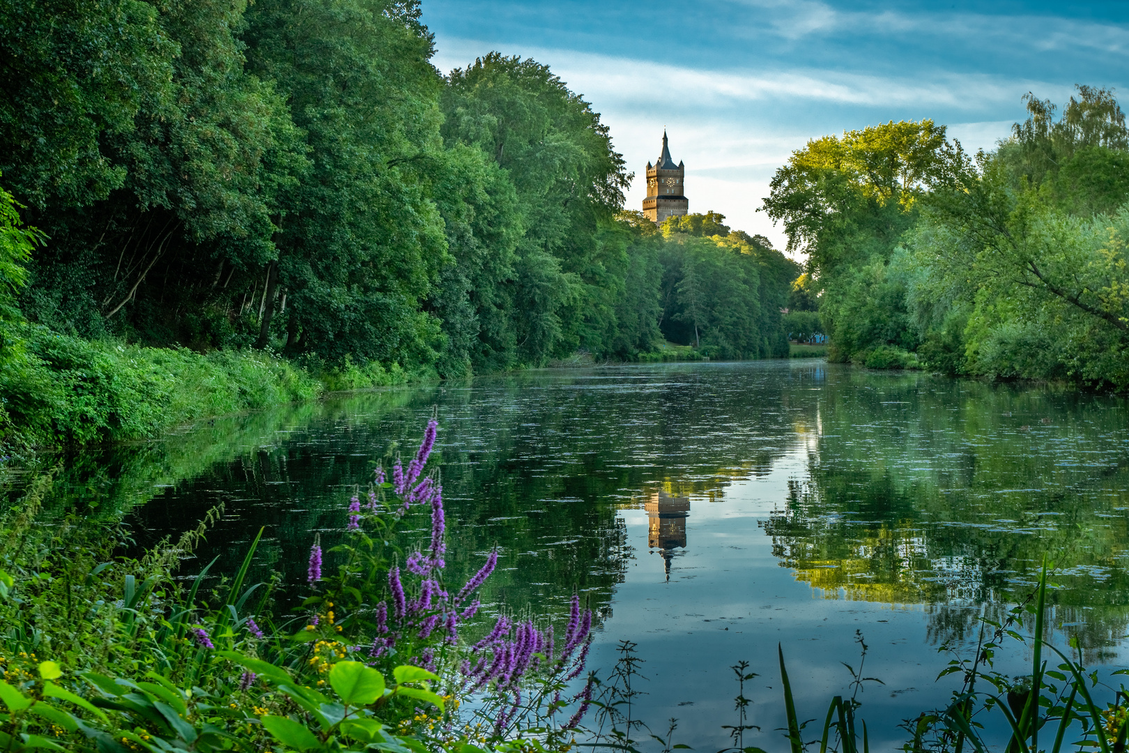 Blick auf die Schwanenburg in Kleve