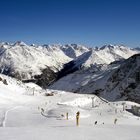 Blick auf die Schwarzkogelhütte